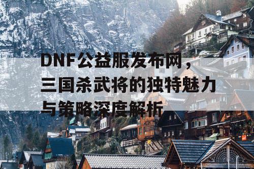 DNF公益服发布网，三国杀武将的独特魅力与策略深度解析